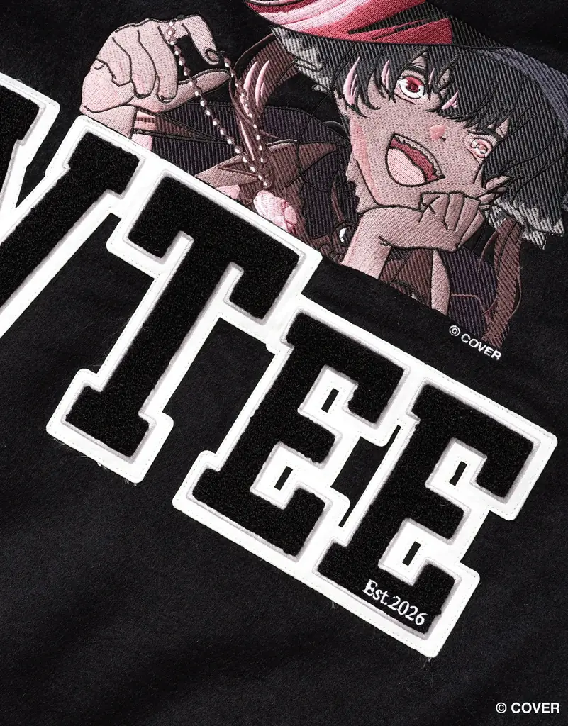 VTee × 宝鐘マリン、”Dead Ma’am’s Chest”VARSITY JACKETを9月12日より受注販売開始 画像 5