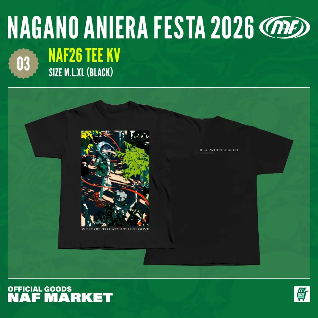 【アニソン野外フェス】開催迫る！ナガノアニエラフェスタ2026、オフィシャルグッズ情報公開！ 画像 4