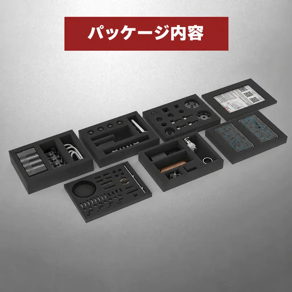 14cc直列4気筒を組み、始動し、調整する。BLDB、実動ガソリンエンジン「TOYAN FS-L400BGC」を発売 画像 11
