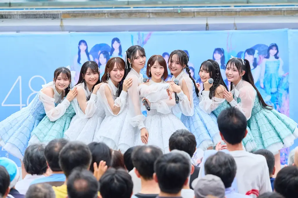 STU48 14thシングル「冬服に着替えたら」発売記念イベントをららぽーと豊洲で開催！選抜メンバー16名で表題曲を初披露 画像 4