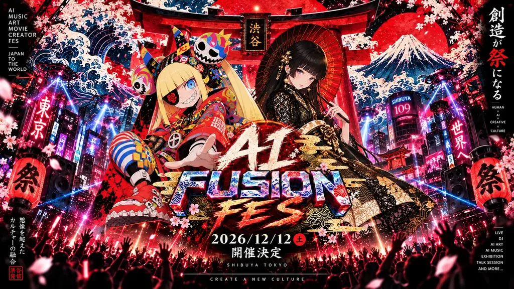 12月12日開催 渋谷で体感するNEO JAPONISM FES