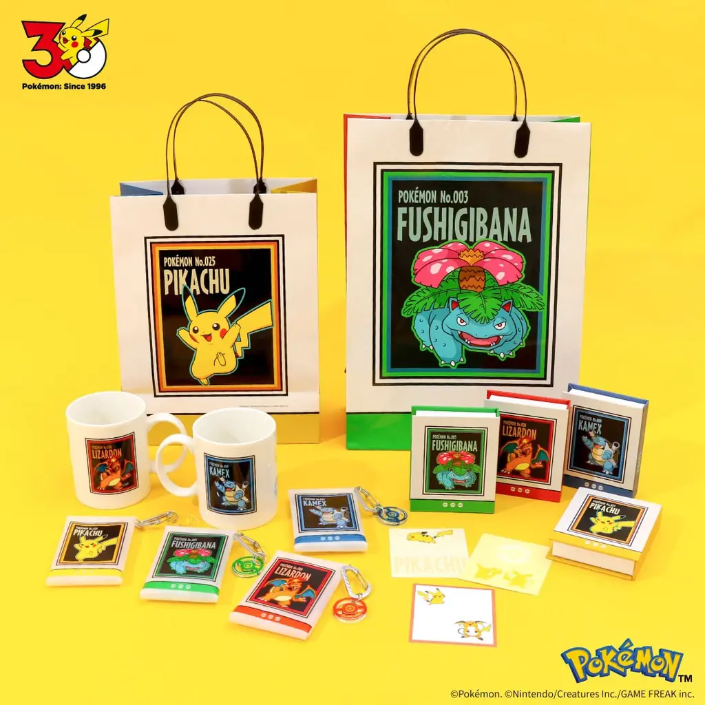 【3COINS】ポケモンアイテム第一弾！ポケモン30周年を記念したグッズを10月10日(土)より発売 画像 2