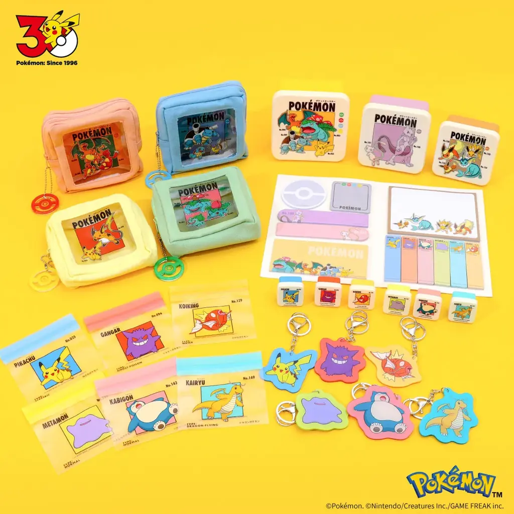 【3COINS】ポケモンアイテム第一弾！ポケモン30周年を記念したグッズを10月10日(土)より発売 画像 3