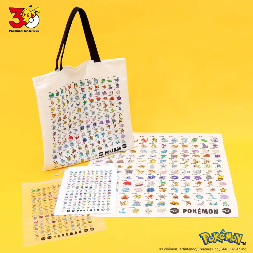 【3COINS】ポケモンアイテム第一弾！ポケモン30周年を記念したグッズを10月10日(土)より発売 画像 4