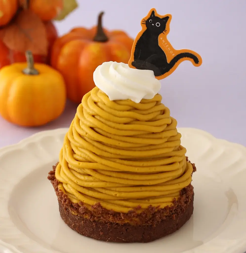 【アンテノール】ハロウィン限定スイーツ！可愛いおばけやいたずらネコと楽しい 秋のティータイムを。 画像 3