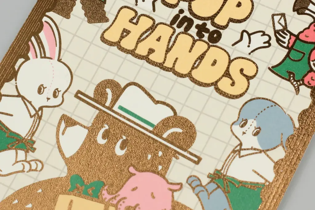 【期間限定】ob1toy（オビワン）×ハンズのコラボ企画「ob1toy POP into HANDS」で、箔押しブランド「ROKKAKU」の新作マグネット4種を先行販売 画像 9