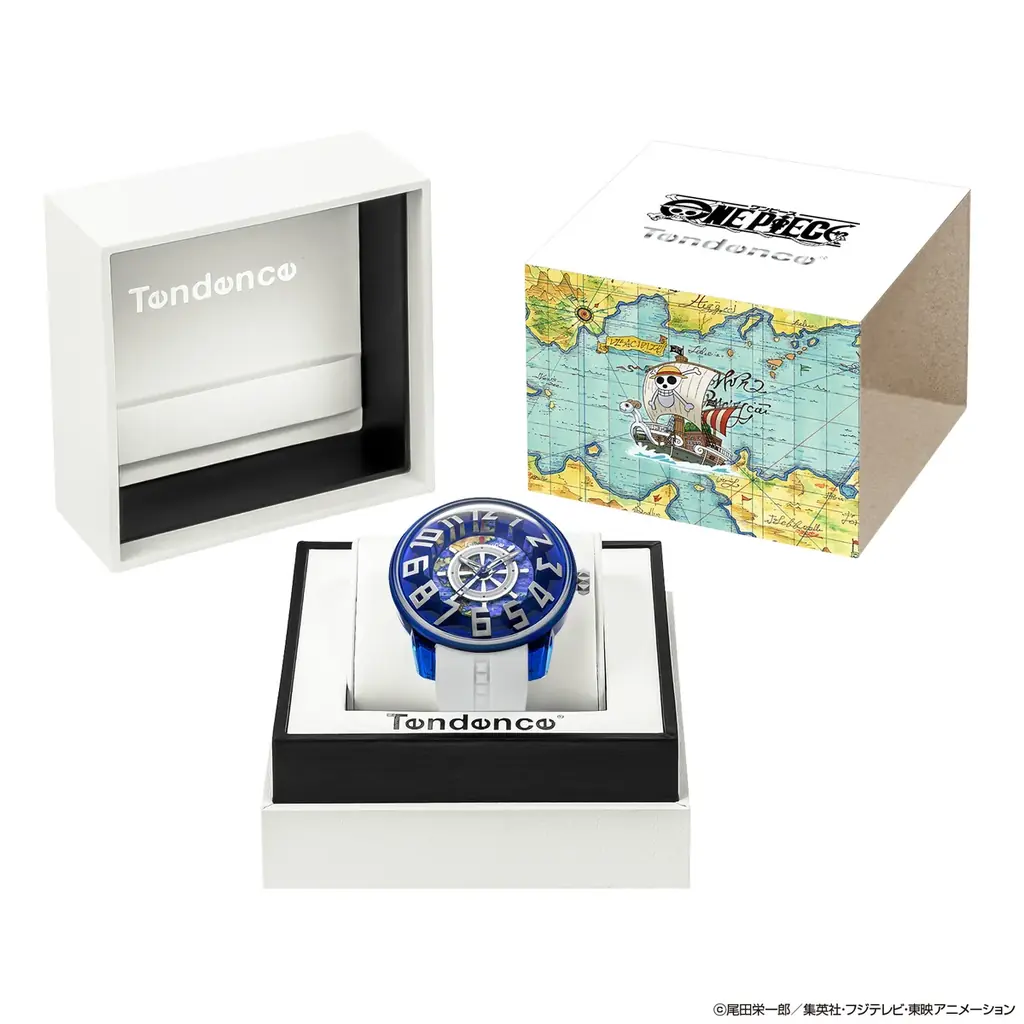 『ONE PIECE』コラボ第一弾、“ログポース”モデルが復刻！スイス生まれの時計ブランドTendence（テンデンス）は2018年に即完売したログポース・イーストブルーモデルを数量限定で発売。 画像 13