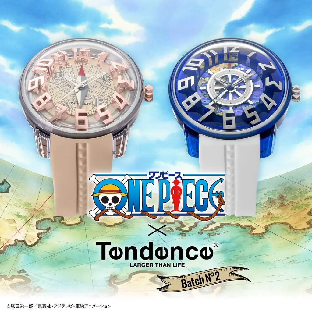 『ONE PIECE』コラボ第一弾、“ログポース”モデルが復刻！スイス生まれの時計ブランドTendence（テンデンス）は2018年に即完売したログポース・イーストブルーモデルを数量限定で発売。 画像 16