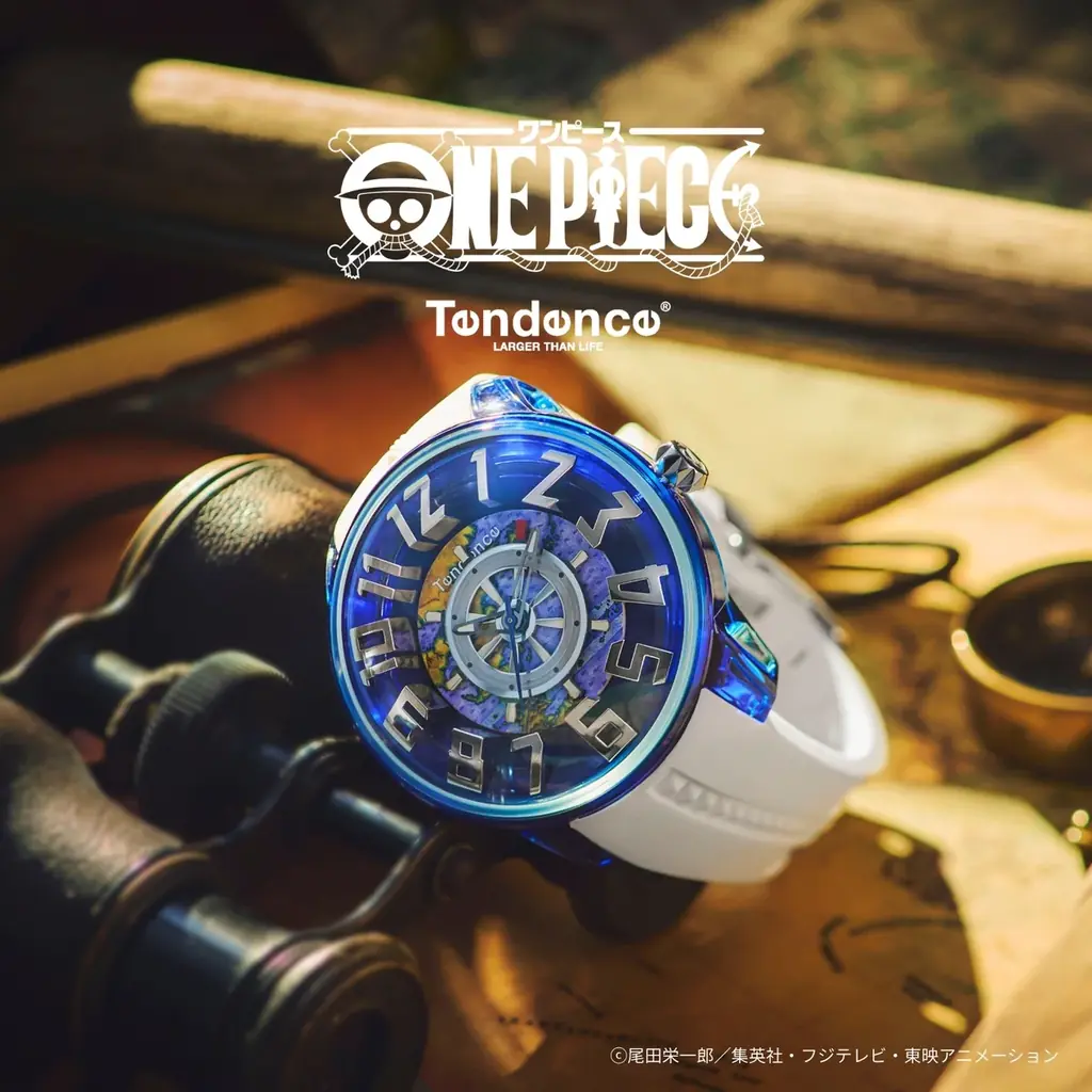 『ONE PIECE』コラボ第一弾、“ログポース”モデルが復刻！スイス生まれの時計ブランドTendence（テンデンス）は2018年に即完売したログポース・イーストブルーモデルを数量限定で発売。 画像 7