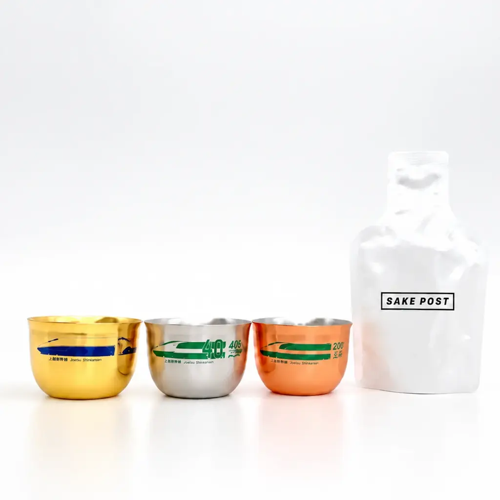 【9/15-23】東京駅限定。非売品の新幹線酒器が当たるガチャ「ポンポン酒」に新潟40蔵の地酒 画像 2