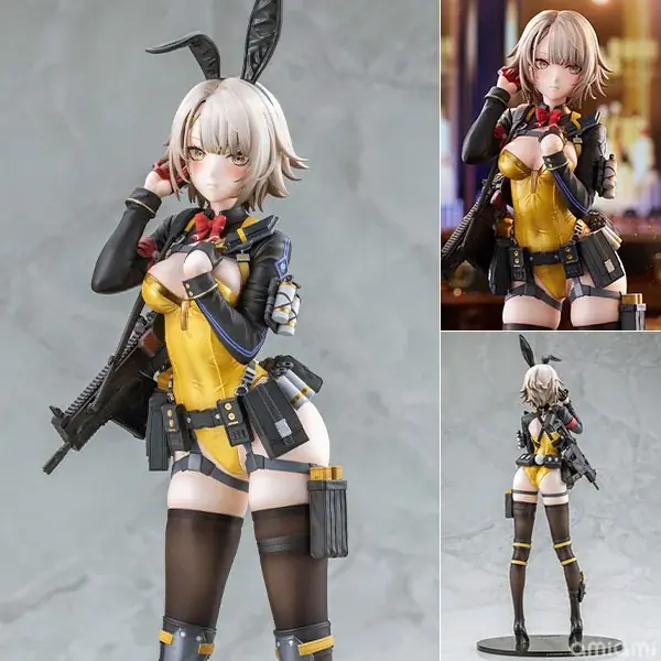 『ドールズフロントライン2：エクシリウム』より、「ヴェクター」がバニー衣装でフィギュア化。あみあみにて予約受付中。 画像 2