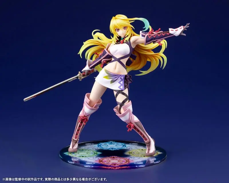 『テイルズ オブ エクシリア』より、「ミラ=マクスウェル」が秘奥義・スプリームエレメンツをモチーフにフィギュア化。あみあみにて予約受付中。 画像 3