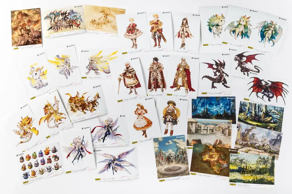 イード、エンタメプリントの新コンテンツとして、『Cygames Magazine』連載企画「サイゲームス メモリーズ」と連動し『ナイツオブグローリー』のブロマイドを9月16日（水）より販売開始 画像 2