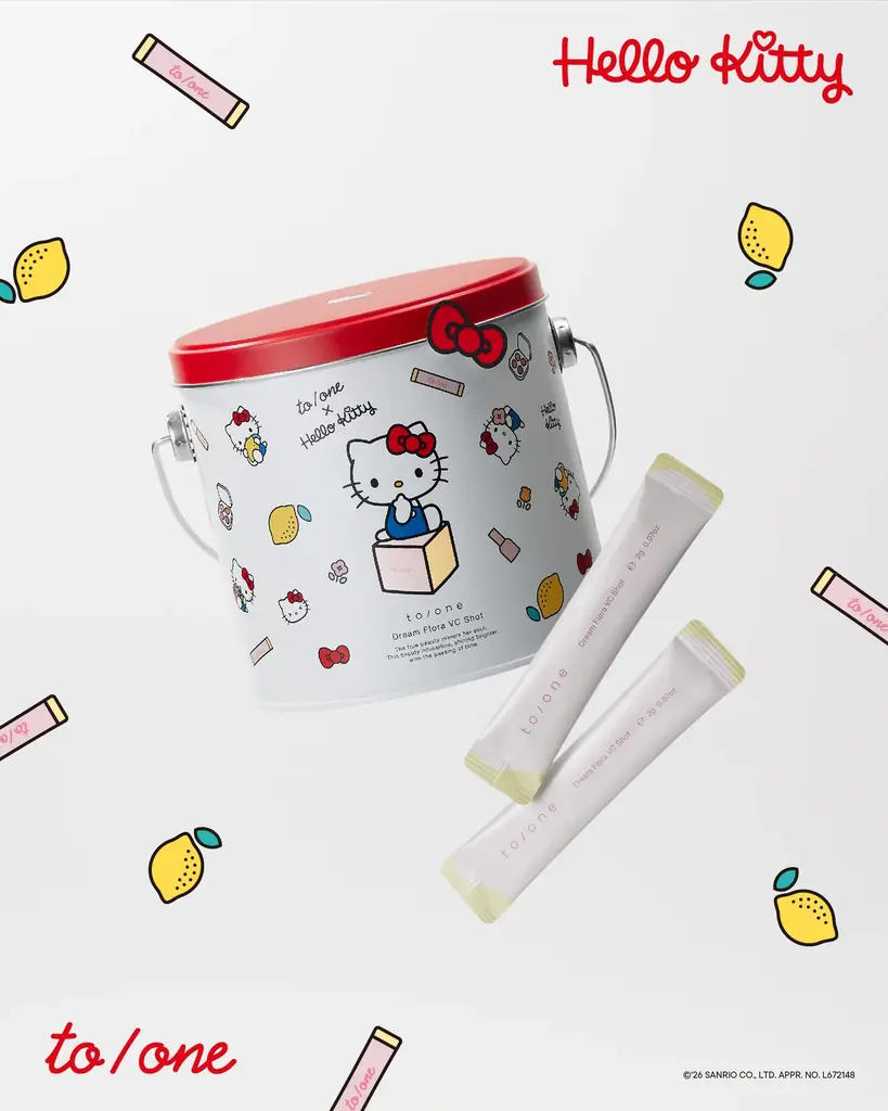 【to/one(トーン) × Hello Kitty】初コラボレーションが実現！“花に水をあげるように”肌と心を育む、限定スキンケアコレクションが登場〈2026年10月23日(金)〉 画像 6