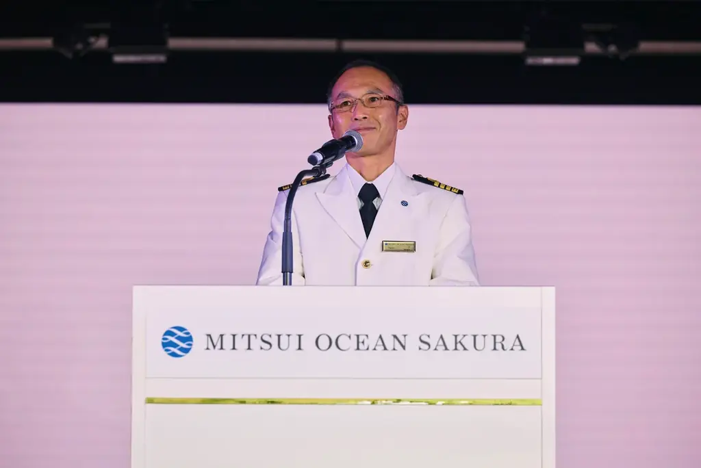 新クルーズ船「MITSUI OCEAN SAKURA」命名記念式典を開催 ～三井オーシャンクルーズ  一同が命名～ 画像 2