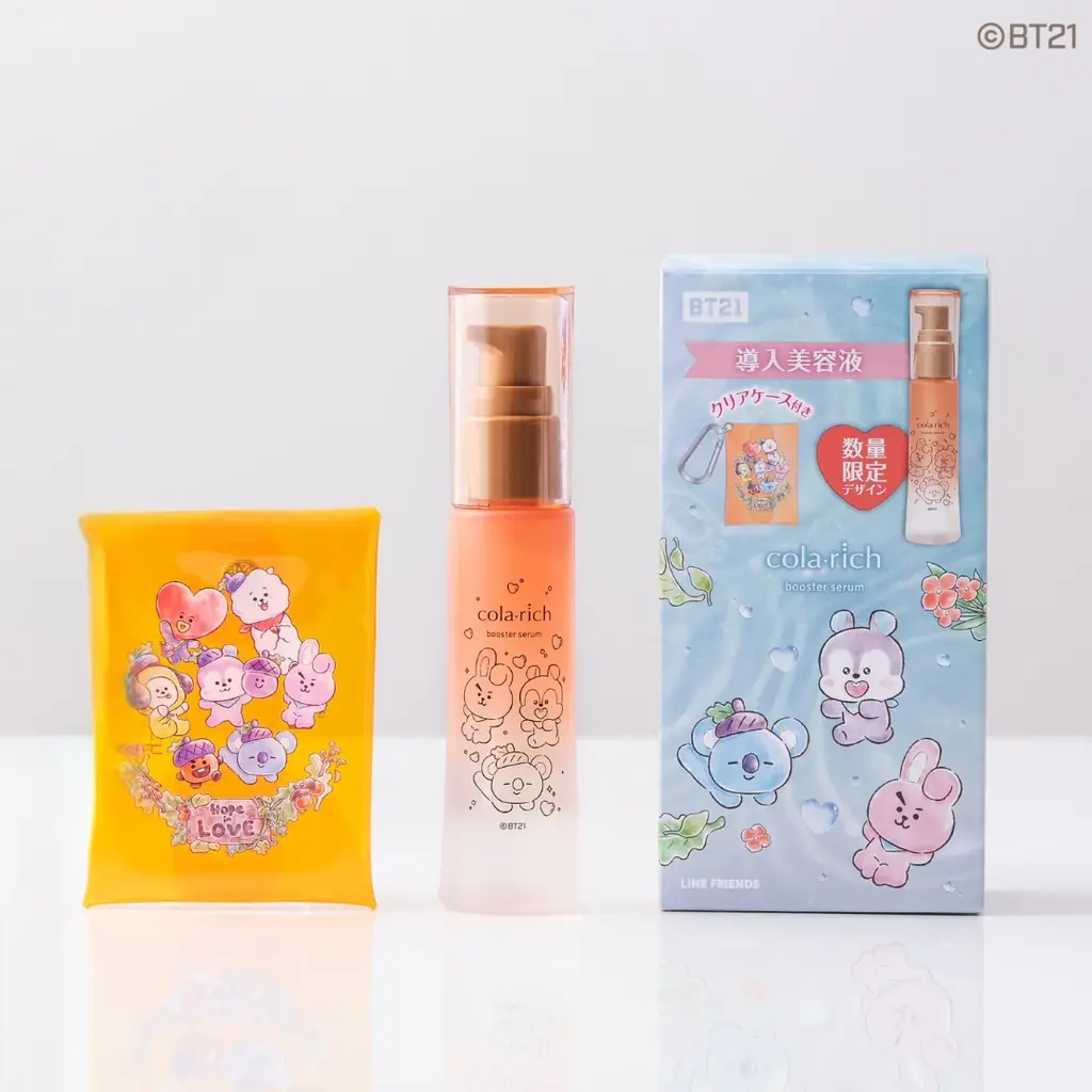 『BT21』と『コラリッチ』初のタイアップ企画「BT21スペシャルデザインパッケージ」を10  月1日（木）発売！～素肌から輝く、あなただけの物語を。～ 画像 3