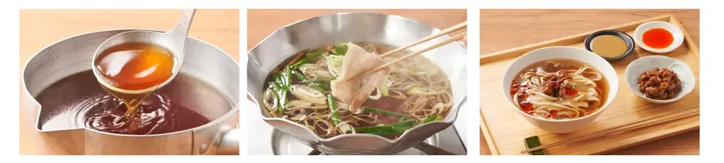 長引く暑さでも鍋を食べる人は約30%に！飯田商店とKit Oisixの初コラボ商品「飯田商店　〆は担々麺しゃぶしゃぶ醤油鍋」販売開始（9/17～） 画像 4
