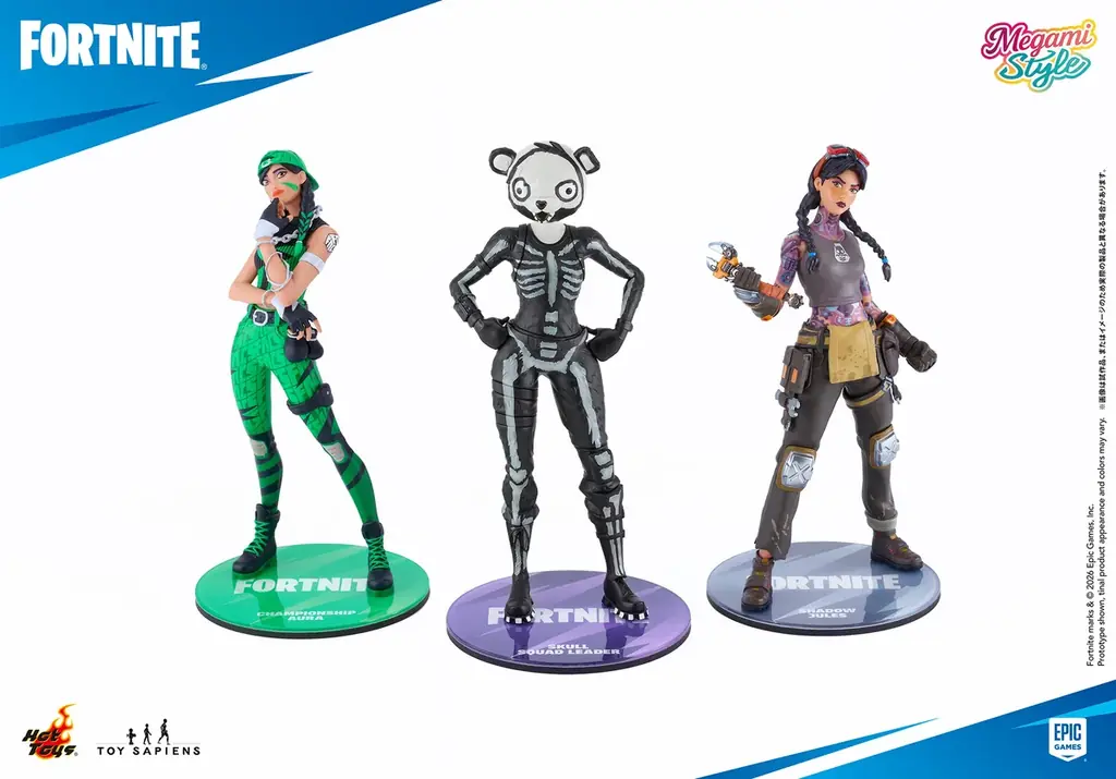 9月25日発売：フォートナイト新作スタチュー3種