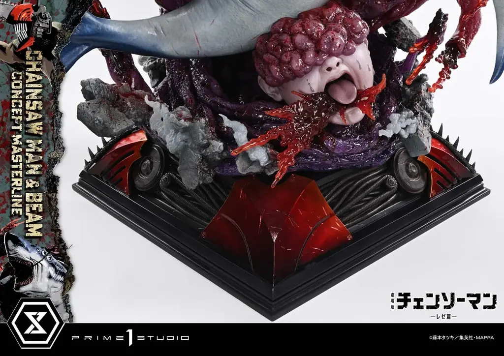 高速バトルを表現！劇場版『チェンソーマン レゼ篇』から、「チェンソーマン＆ビーム」の1/6スケールスタチューが登場 画像 14