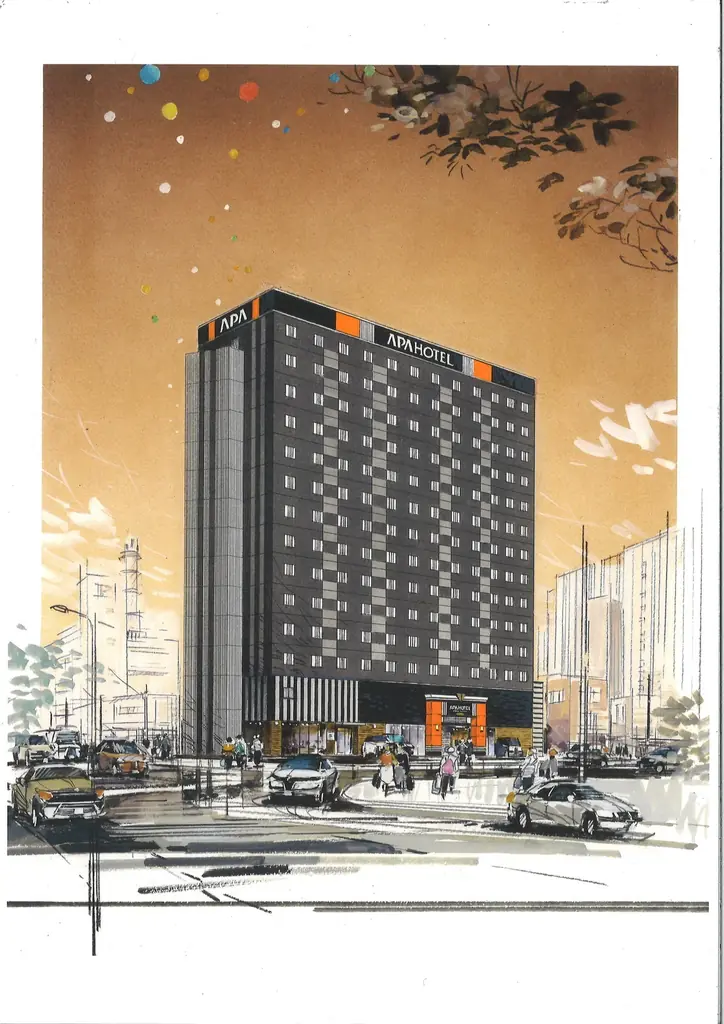 アパホテル〈山形駅前〉(仮称）　2028年3月開業予定！ 画像 3