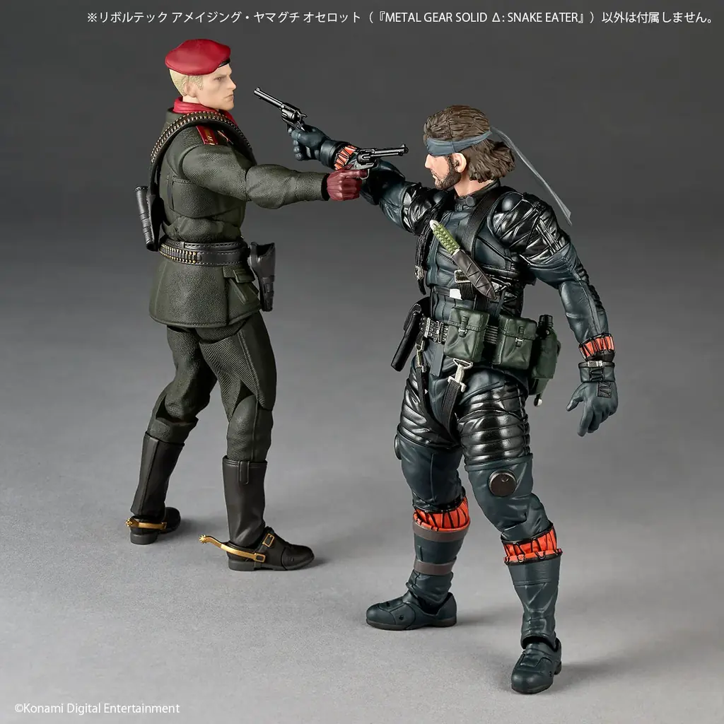 KONAMIのステルスアクションゲーム『METAL GEAR SOLID Δ: SNAKE EATER』から、GRUの少佐「オセロット」がアクションフィギュアに！ 画像 10