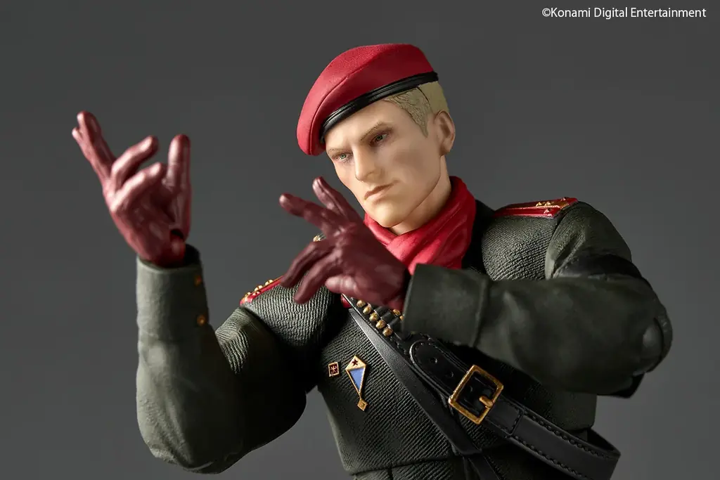 KONAMIのステルスアクションゲーム『METAL GEAR SOLID Δ: SNAKE EATER』から、GRUの少佐「オセロット」がアクションフィギュアに！ 画像 11