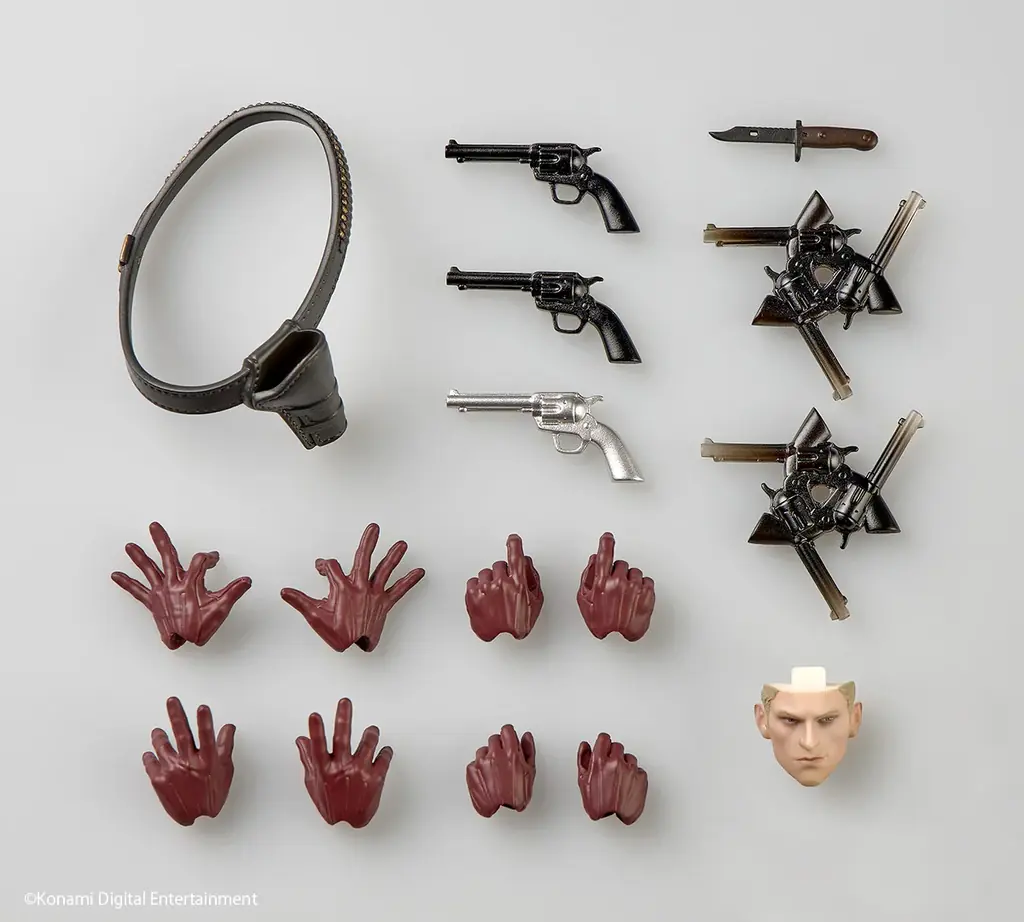 KONAMIのステルスアクションゲーム『METAL GEAR SOLID Δ: SNAKE EATER』から、GRUの少佐「オセロット」がアクションフィギュアに！ 画像 13