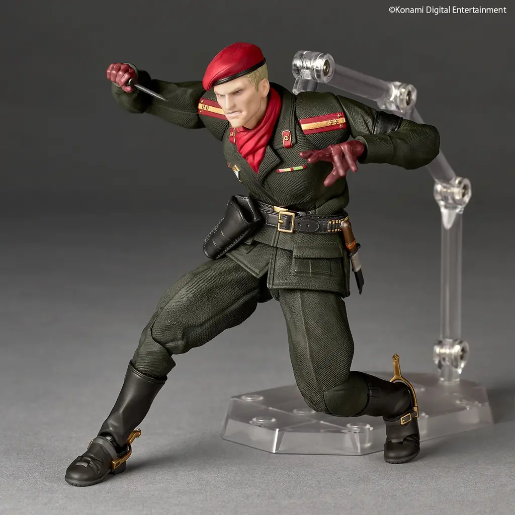 KONAMIのステルスアクションゲーム『METAL GEAR SOLID Δ: SNAKE EATER』から、GRUの少佐「オセロット」がアクションフィギュアに！ 画像 15