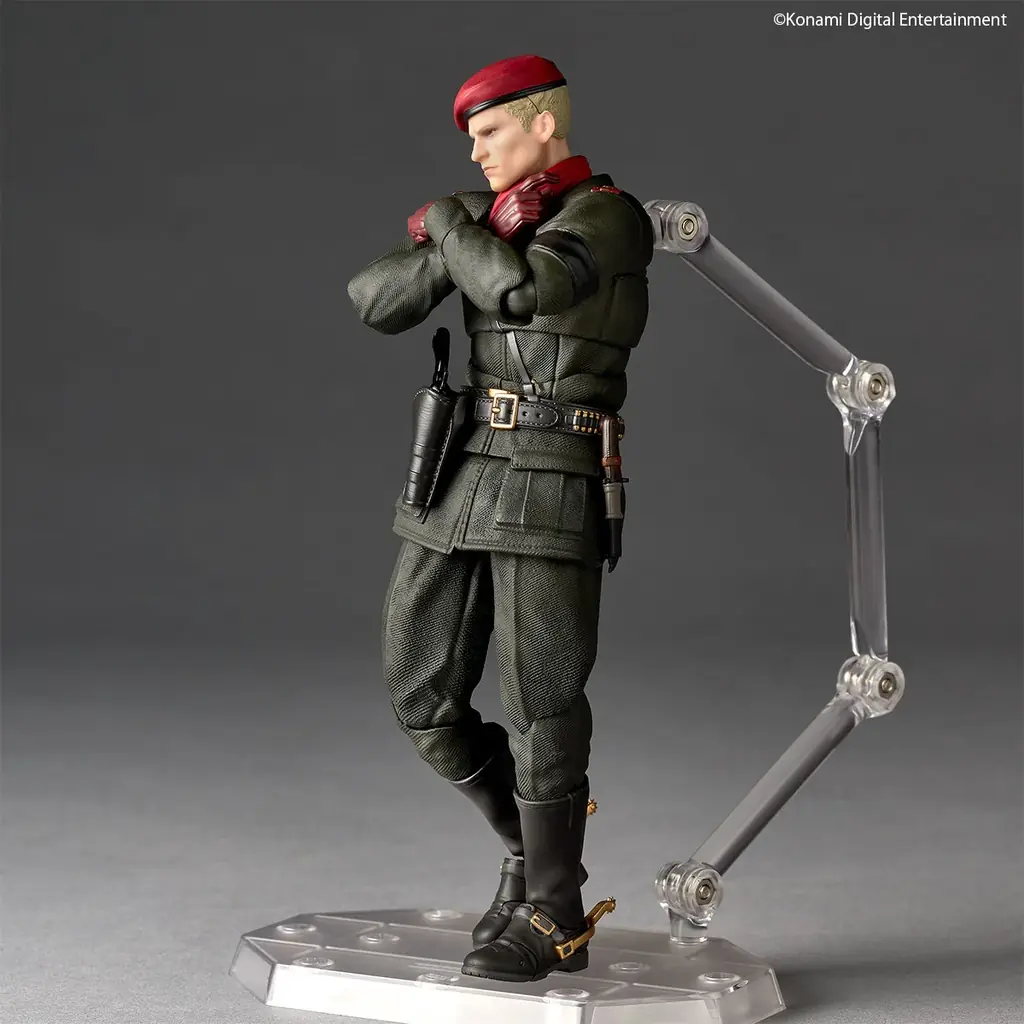 KONAMIのステルスアクションゲーム『METAL GEAR SOLID Δ: SNAKE EATER』から、GRUの少佐「オセロット」がアクションフィギュアに！ 画像 2