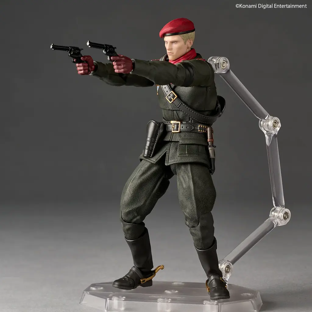 KONAMIのステルスアクションゲーム『METAL GEAR SOLID Δ: SNAKE EATER』から、GRUの少佐「オセロット」がアクションフィギュアに！ 画像 3