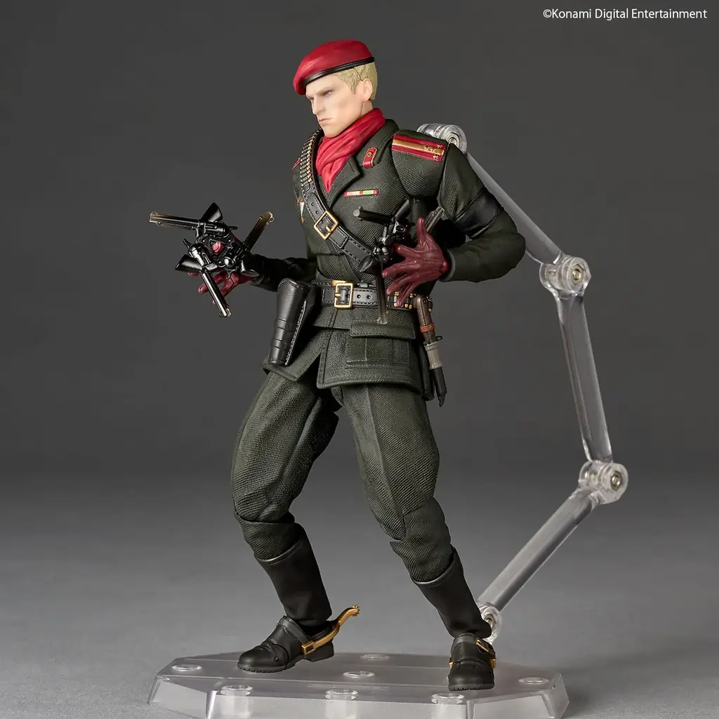 KONAMIのステルスアクションゲーム『METAL GEAR SOLID Δ: SNAKE EATER』から、GRUの少佐「オセロット」がアクションフィギュアに！ 画像 4