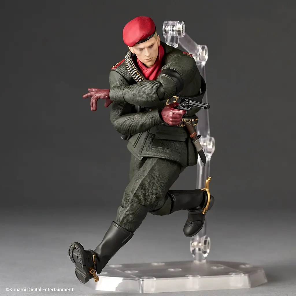 KONAMIのステルスアクションゲーム『METAL GEAR SOLID Δ: SNAKE EATER』から、GRUの少佐「オセロット」がアクションフィギュアに！ 画像 5