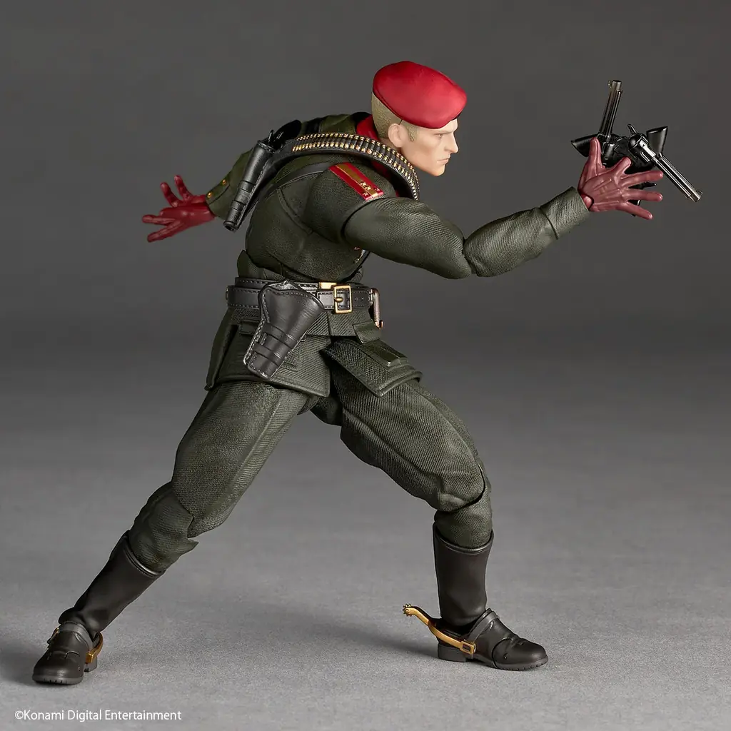 KONAMIのステルスアクションゲーム『METAL GEAR SOLID Δ: SNAKE EATER』から、GRUの少佐「オセロット」がアクションフィギュアに！ 画像 6