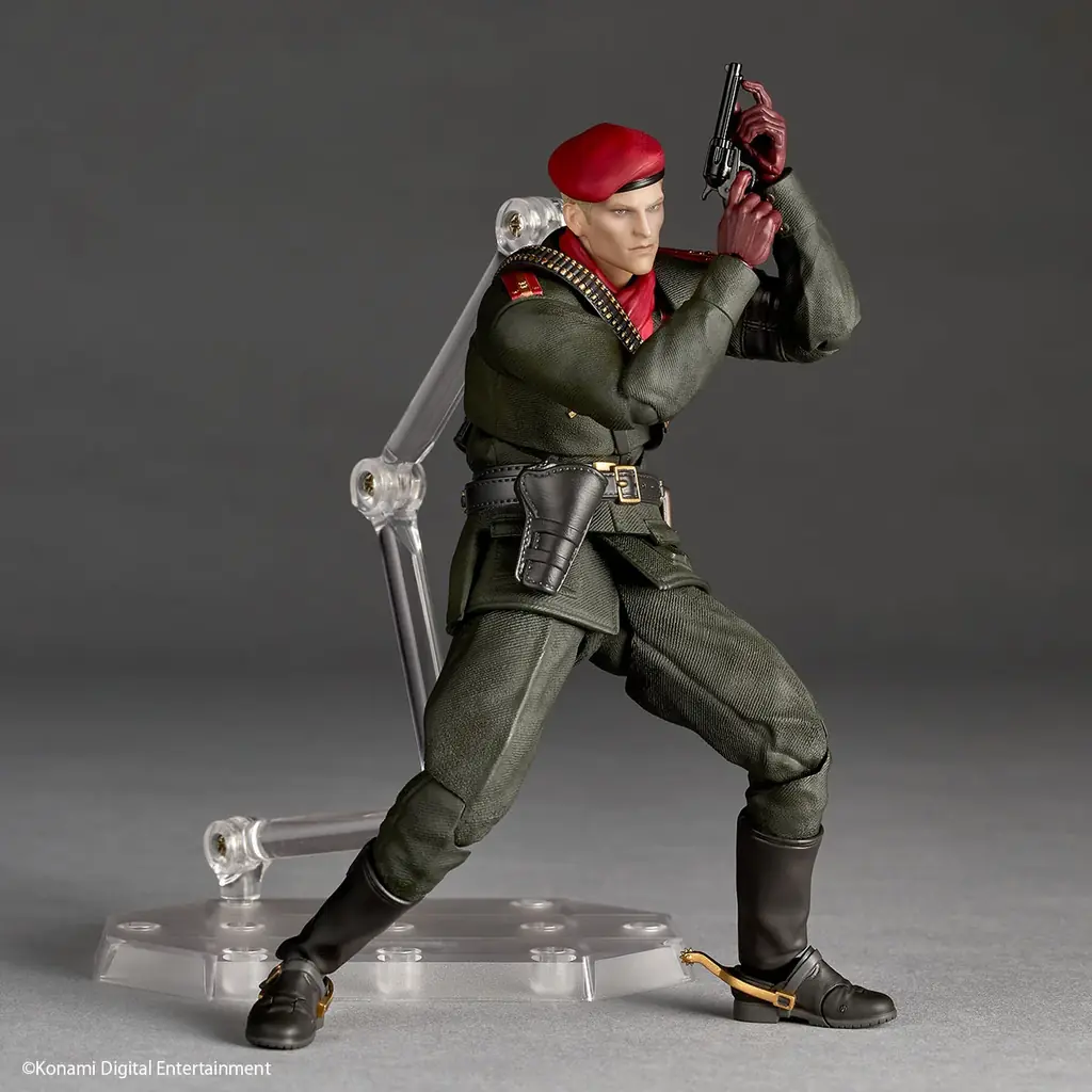 KONAMIのステルスアクションゲーム『METAL GEAR SOLID Δ: SNAKE EATER』から、GRUの少佐「オセロット」がアクションフィギュアに！ 画像 7