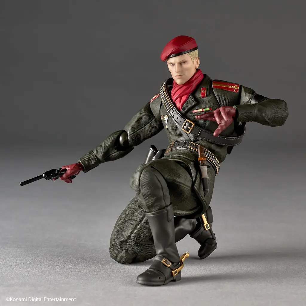 KONAMIのステルスアクションゲーム『METAL GEAR SOLID Δ: SNAKE EATER』から、GRUの少佐「オセロット」がアクションフィギュアに！ 画像 8