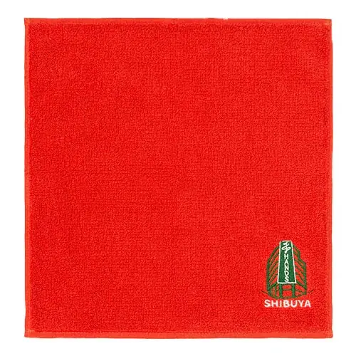 ハンズ渋谷店 外観モチーフ刺繍入りタオルハンカチ 発売 画像 5