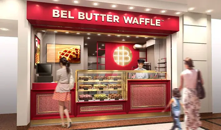 【名古屋初出店】発酵バター香る、焼きたてリエージュワッフル専門店「BEL BUTTER WAFFLE（ベルバターワッフル）」が2026年9月25日名駅直結の地下街に誕生！ 画像 7