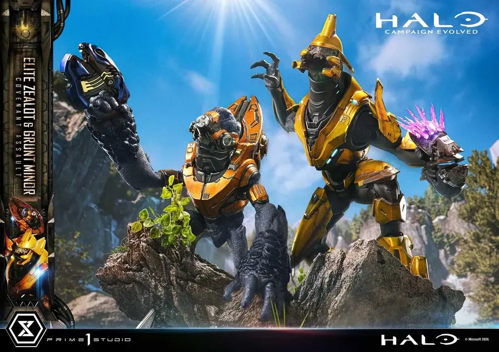 『Halo: Campaign Evolved』から、「マスターチーフ」「エリート＆グラント」を1/4ス ケールで立体化 画像 18