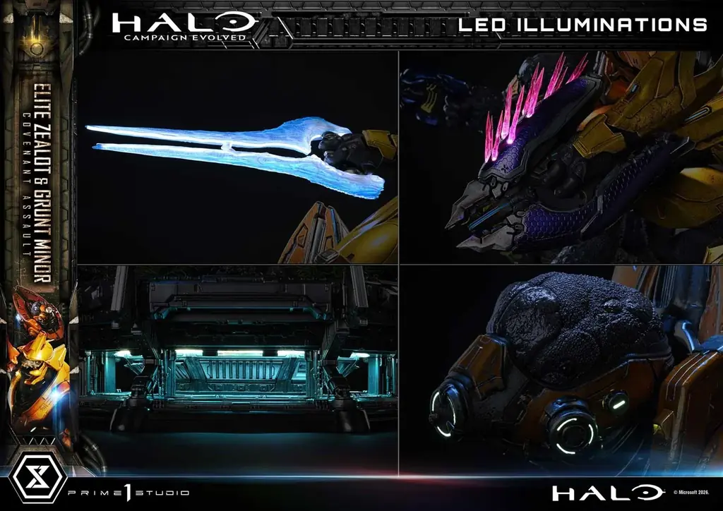 『Halo: Campaign Evolved』から、「マスターチーフ」「エリート＆グラント」を1/4ス ケールで立体化 画像 19