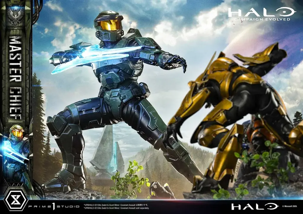 『Halo: Campaign Evolved』から、「マスターチーフ」「エリート＆グラント」を1/4ス ケールで立体化 画像 2