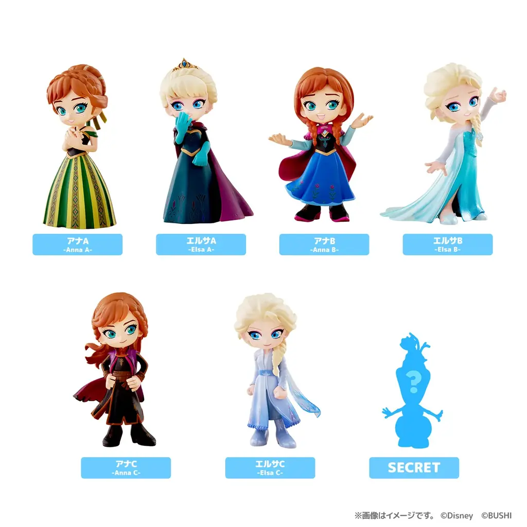 【新商品】『アナと雪の女王』のアナとエルサがデフォルメフィギュアシリーズ「PalVerse」に登場！ 画像 2