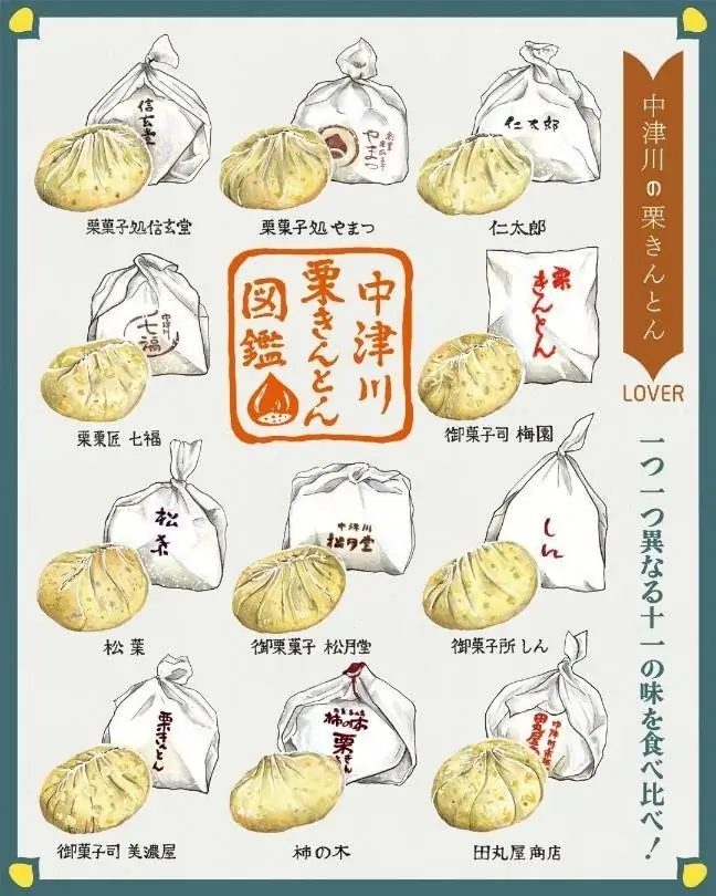 中津川の栗きんとんLOVER