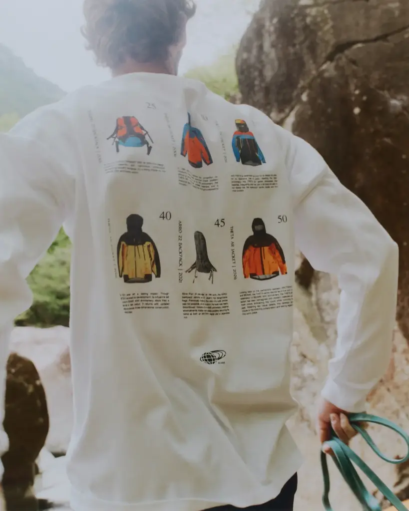 BEAMS、創業50周年と〈ARC’TERYX〉との協業25周年を記念したアニバーサリーコレクション『KOYO（紅葉）』を発売 画像 4