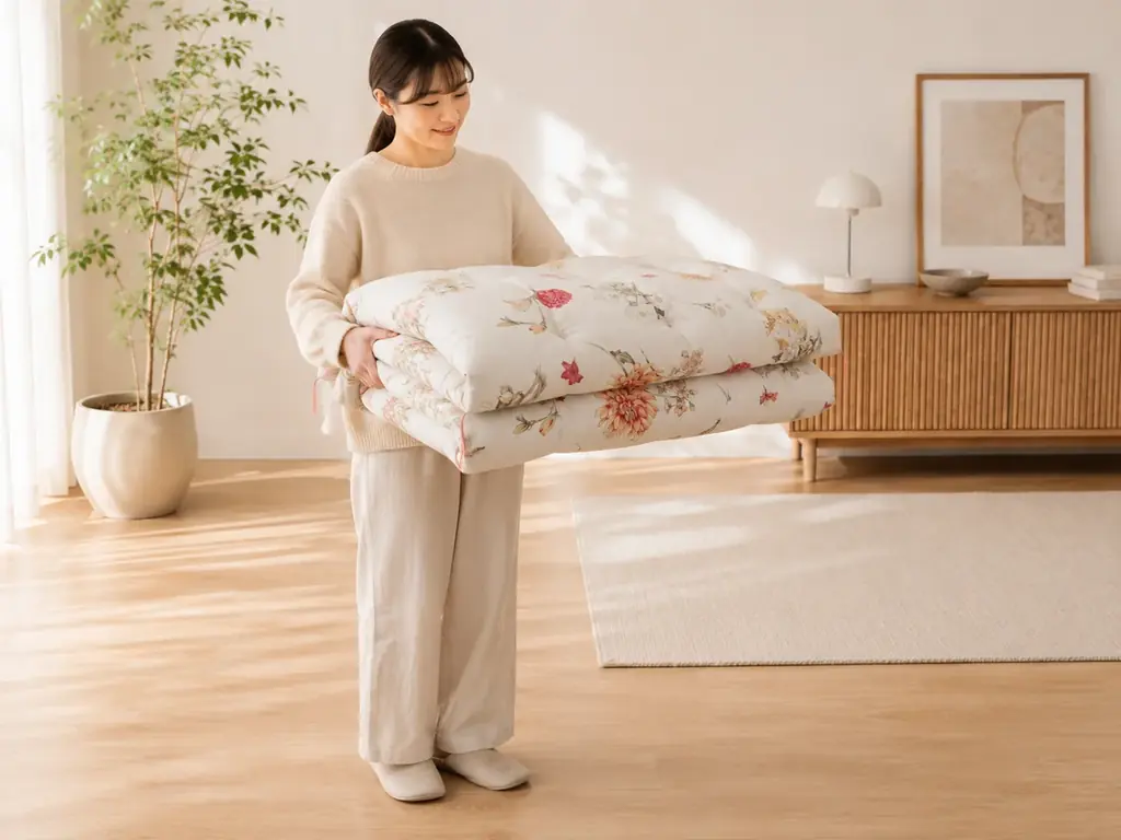 ふとん一筋75年。昭栄製綿工場、純綿の軽量敷ふとん「かるわた日和」を新発売　発売記念モニター5名を募集 画像 2