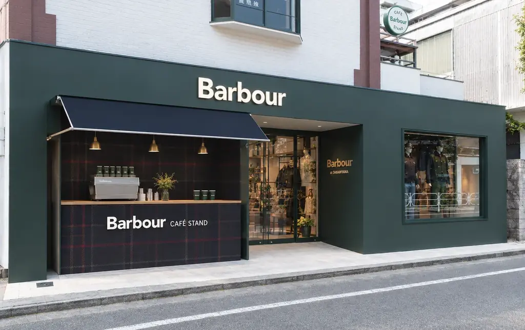 9/26開幕 代官山でBarbour Café、限定抹茶メニュー