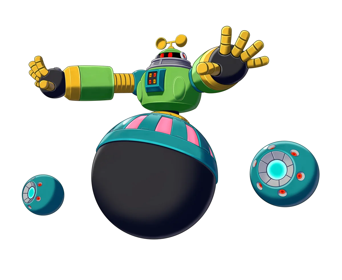 『ロックマン: デュアル オーバーライド』 2体目のボスキャラクターの姿が明らかに！　 「ジェットマン」の姿を初公開！ 画像 18