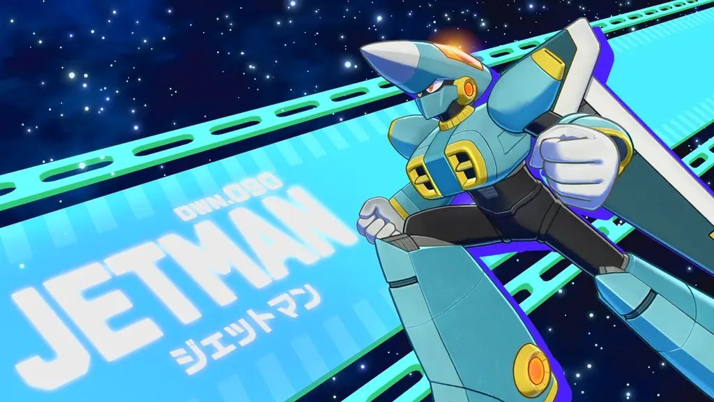 『ロックマン: デュアル オーバーライド』 2体目のボスキャラクターの姿が明らかに！　 「ジェットマン」の姿を初公開！ 画像 2