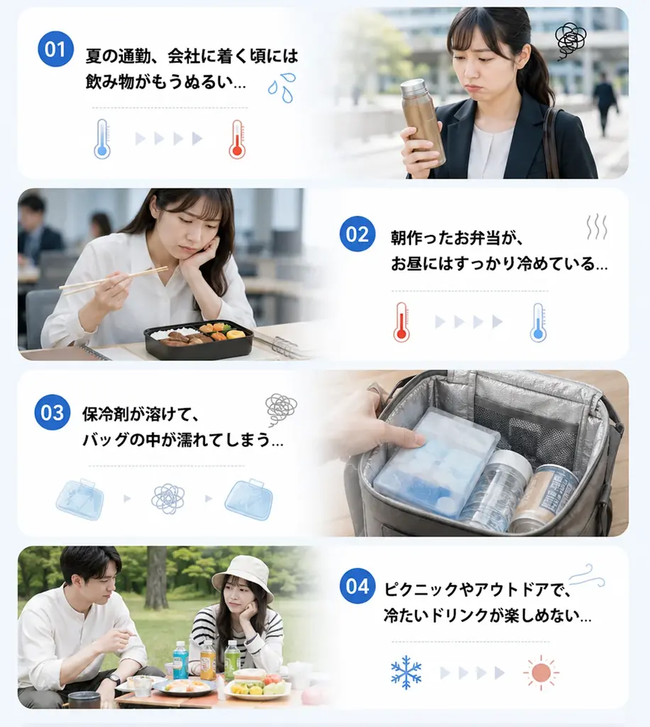 「冷やす」も「温める」も、このバッグひとつ。保冷・保温バッグ「GUOER K2」がMakuakeにて日本先行販売中 画像 2