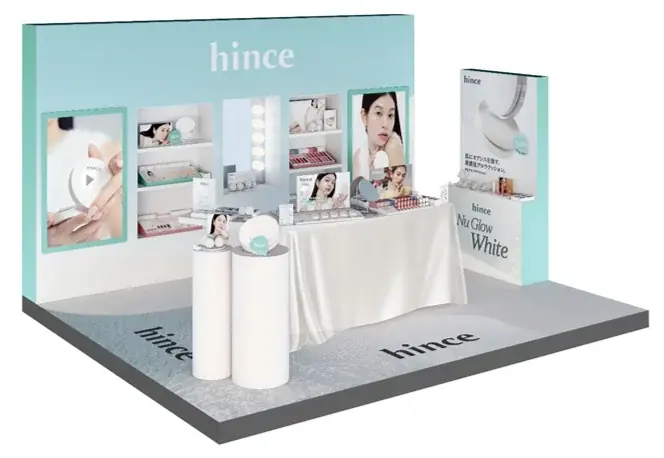 9/25〜 渋谷ロフトでhince POP UP 限定色を体験