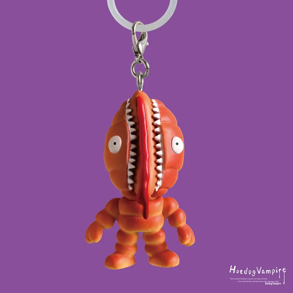 大人気の目印マスコットに小さなホラーのアクセンを！人気のガチャガチャ「ホットドッグ・ヴァンパイア」が目印になって新登場！ 画像 4